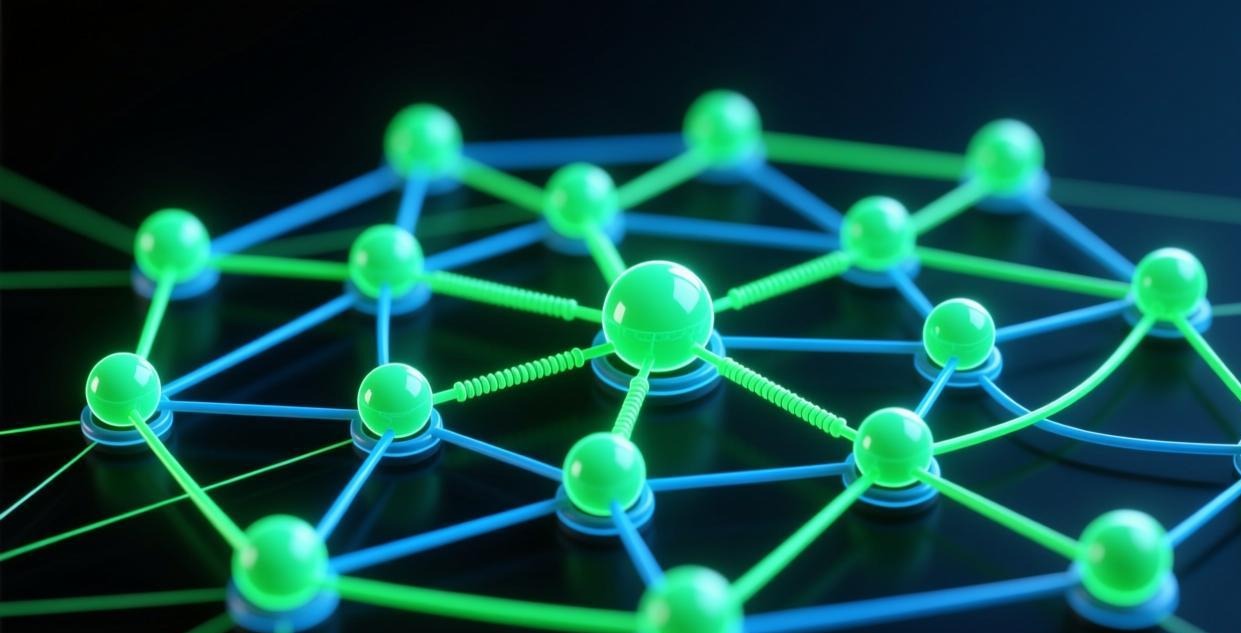 Session去中心化网络消息路由示意图