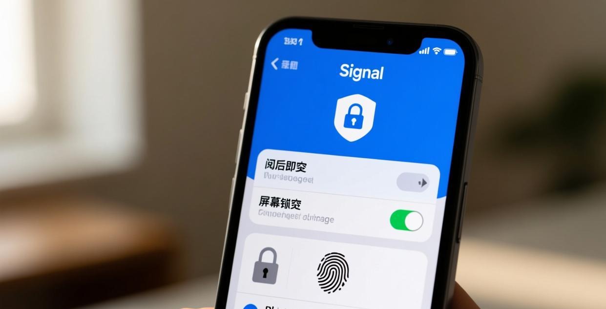 Signal安全隐私设置界面开启阅后即焚