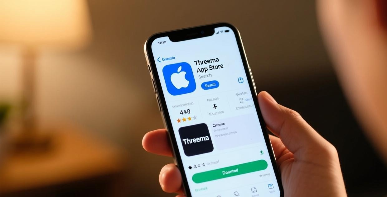 Threema从App Store下载到手机